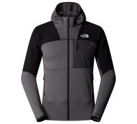 Polaire a capuche the north face stormgap powergrid gris