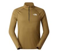 The North Face - T-shirt de running léger et respirant avec col zippé - M Sunriser 1/4 Zip Cedar pour Homme - Taille M - Marron Marron M