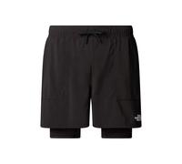 The North Face Sunriser 2in1 6in Short De Running Hommes-Noir