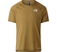 The North Face - T-shirt de running léger et respirant - M Sunriser SS Cedar pour Homme - Taille M - Marron Marron M