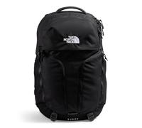 THE NORTH FACE Surge Commuter Sac à dos pour ordinateur portable | Sac de voyage quotidien avec housse pour ordinateur portable 16", finition hydrofuge, coupe spécifique aux femmes, TNF noir/TNF