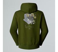 The North Face Sweat À Capuche Décontracté Connect Graphic Unisexe Woodland Green Taille S male