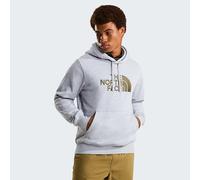 The North Face Sweat À Capuche Drew Peak Pour Homme Tnf Light Grey Heather-new Taupe Green Taille M male