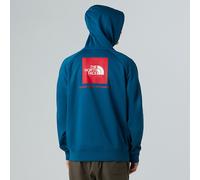Sweatshirt à capuche The North Face Redbox Raglan bleu foncé rouge - S