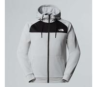 The North Face Sweat À Capuche Zippé Reaxion Pour Homme High Rise Grey Light Heather-tnf Black Taille S male