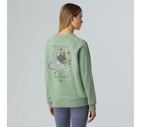 The North Face Sweat Décontracté Connect Graphic Pour Femme Slate Moss Taille L female