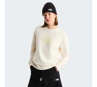 The North Face Sweat Light Drew Peak Pour Femme White Dune-lemon Mist Taille M female
