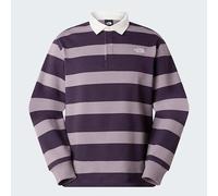 The North Face Rugby Polo Sweatshirt Unisex 8GAW JZU TRANSCENDENT GREY/ENDLESS DUSK Violet XS