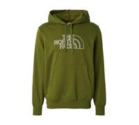 THE NORTH FACE Sweat-shirt 'DREW PEAK' olive / blanc, Taille S