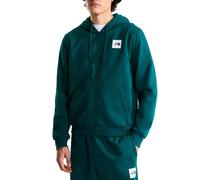 The North Face - Sweat Zippé à Capuche Homme Box Half Dome, Vert