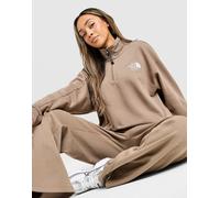 The North Face Sweat zippé Gaspra 1/4 - Marron S
