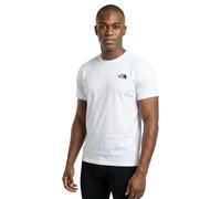 THE NORTH FACE Mountain Sketch Regular Short Sleeve - Homme - Blanc - taille XL- modèle 2027