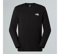The North Face T-shirt À Manches Longues New Peak Pour Homme Tnf Black-tnf White Taille S male