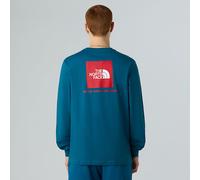 The North Face T-shirt À Manches Longues Nse Box Pour Homme Mineral Ink-tnf Red Taille S male