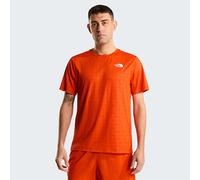 The North Face T-shirt Coupe Standard 24/7 Pentadome Embossé Pour Homme Lava Red Taille L male