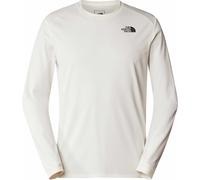 The North Face - T-shirt de randonnée à manches longues, léger et anti-odeur - M Shadow LS White Dune pour Homme - Taille L - Blanc Blanc L