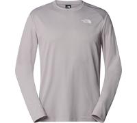 The North Face - T-shirt de randonnée - M Shadow LS Moonstone Grey pour Homme - Taille XL - Gris Gris XL
