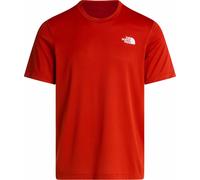 The North Face - T-shirt de randonnée respirant et léger - M Lightbright S/S Tee Iron Clay pour Homme - Taille L - Rouge Rouge L