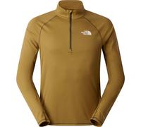 The North Face - T-shirt de running léger et respirant avec col zippé - M Sunriser 1/4 Zip Cedar pour Homme - Taille XL - Marron Marron XL