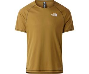 The North Face - T-shirt de running léger et respirant - M Sunriser SS Cedar pour Homme - Taille L - Marron Marron L