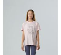 The North Face T-shirt Décontracté À Logos Réfléchissants Pour Fille Pale Blossom Taille XL female
