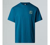 The North Face T-shirt Décontracté Connect Graphic Unisexe Mineral Ink Taille L male