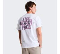 The North Face T-shirt Décontracté Drip Logo Graphic Pour Homme Tnf White Taille L male