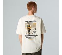 The North Face T-shirt Décontracté Expedition Pour Homme White Dune-summit Gold Taille L male
