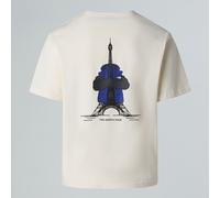 The North Face T-shirt Décontracté France Unisexe White Dune Taille XXS male