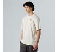 The North Face T-shirt Décontracté Graphic Dome Flower Unisexe White Dune Taille XXL male