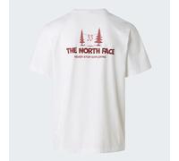 The North Face - T-shirt Camping Relaxed manches courtes imprimé - XL - blanc