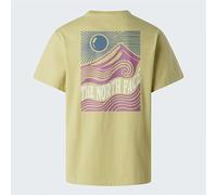 The North Face T-shirt Décontracté Graphique Mountain Escape Unisexe Pear Taille XS male