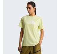 The North Face T-shirt Décontracté Half Dome Evolution Pour Femme Lemon Mist Taille S female