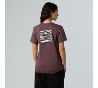 The North Face T-shirt Décontracté Nse Box Edge Of Light Infill Pour Femme Tawny Quartz-tnf Black Edge Of Light Print Taille L female