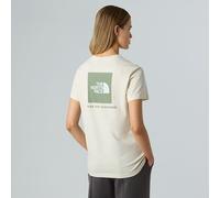The North Face T-shirt Décontracté Nse Box Pour Femme White Dune-slate Moss Taille L female