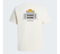 The North Face T-shirt Décontracté Unisexe Country Austria White Dune-summit Gold Taille M male