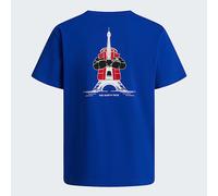 The North Face T-shirt Décontracté Unisexe Country France White Dune-tnf Blue Taille XL male
