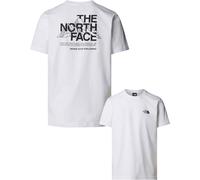 T-shirt The North Face Mountain Sketch manches courtes blanc noir - XXL