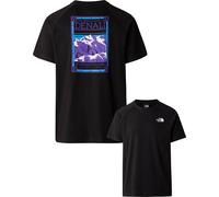 The North Face - T-shirt en coton - M SS North Faces Tee TNF Black pour Homme - Taille 152-160 - Noir Noir 152-160