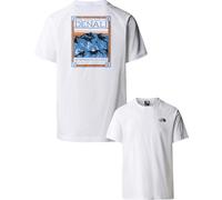 The North Face - T-shirt en coton - M SS North Faces Tee TNF White pour Homme - Taille M - Blanc Blanc M