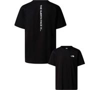 The North Face - T-shirt en coton - M Vertical Logo SS Tee TNF Black pour Homme en Coton - Taille XL - Noir Noir XL