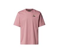 THE NORTH FACE T-Shirt 'Flower Dome' jaune / kiwi / rose / noir, Taille S