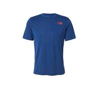 THE NORTH FACE T-Shirt fonctionnel 'BITMAP' bleu cobalt / rouge feu, Taille XL