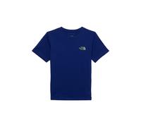 THE NORTH FACE T-Shirt fonctionnel bleu marine / vert clair / noir / blanc cassé, Taille 146-152