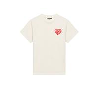 The North Face - Girl's Brand Proud Relaxed S/S Tee - T-shirt - XS - white dune