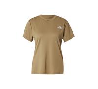 THE NORTH FACE T-shirt fonctionnel 'FLEX' noisette / blanc, Taille L