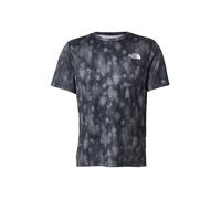 The North Face - T-shirt de trail léger et à séchage rapide - M 24/7 Short Sleeve T-Shirt Reg Print TNF Black Diffused pour Homme - Taille S - Noir Noir S