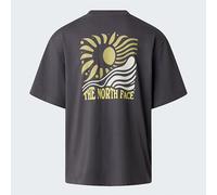 The North Face T-shirt Graphique Oversize Sun Unisexe Anthracite Grey Taille XS male