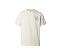 The North Face - T-shirt homme Stones Relaxed - manches courtes graphique - White Dune M