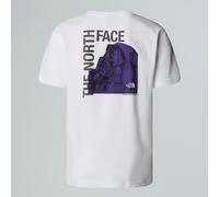 The North Face T-shirt Half Dome Photo Pour Homme Tnf White Taille S male